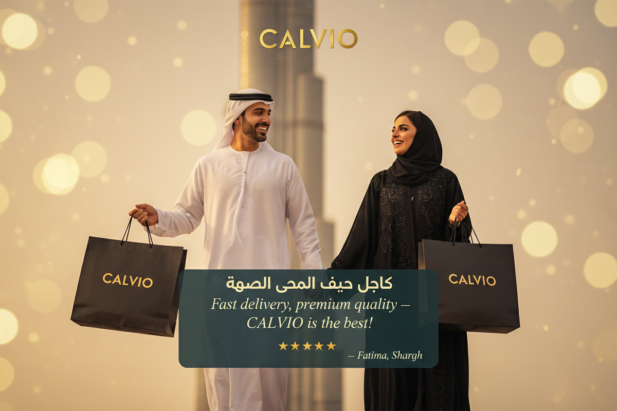 CALVIO Customer Review Couple Banner