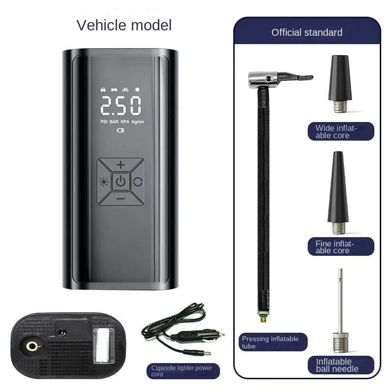 Smart Display Portable Air Compressor – Digital Tire Inflator