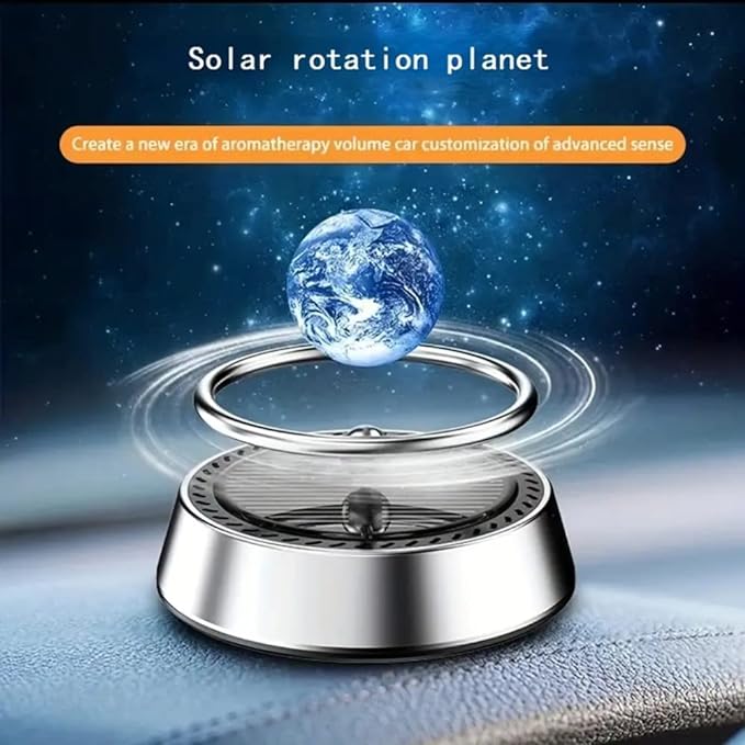 Planet Car Fragrance – Solar Rotating Levitating Design (102g)